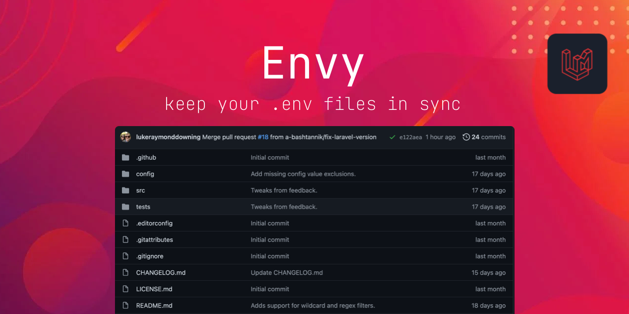 Keep your Laravel environment files in sync