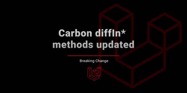 [ Breaking Change ] Carbon diffIn methods updated