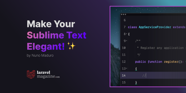 Make Your Sublime Text Elegant!