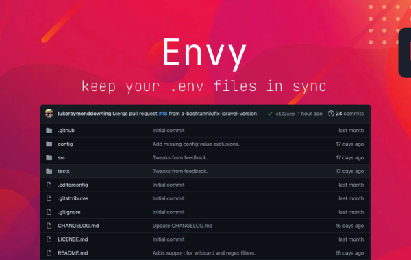 Keep your Laravel environment files in sync