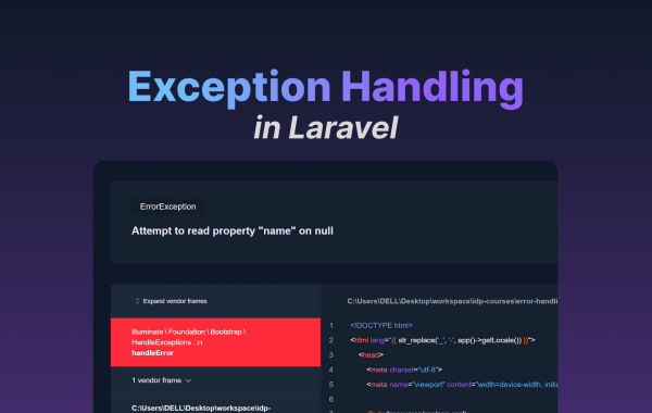 Understanding Exception Handling in Laravel