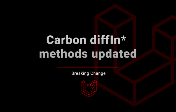 [ Breaking Change ] Carbon diffIn methods updated