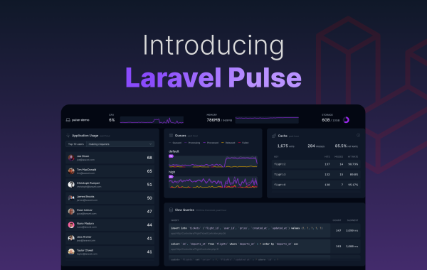 Laravel Pulse -  Insights into your application's performance and usage