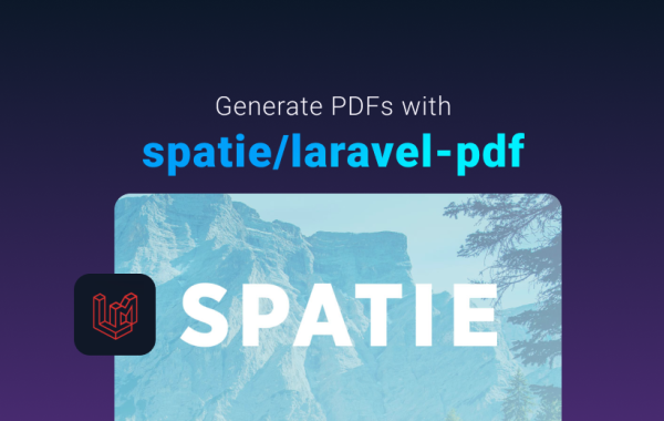 Effortlessly Generate PDFs in Laravel Apps with spatie/laravel-pdf