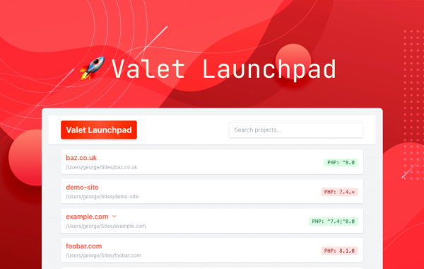 Valet Launchpad