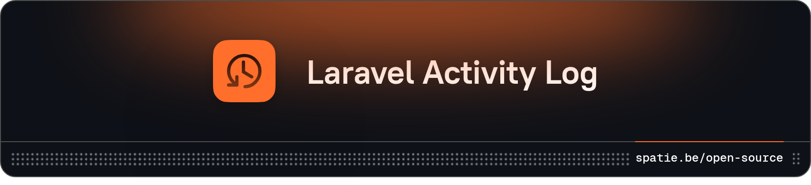 Laravel Activity Log screenshot 1